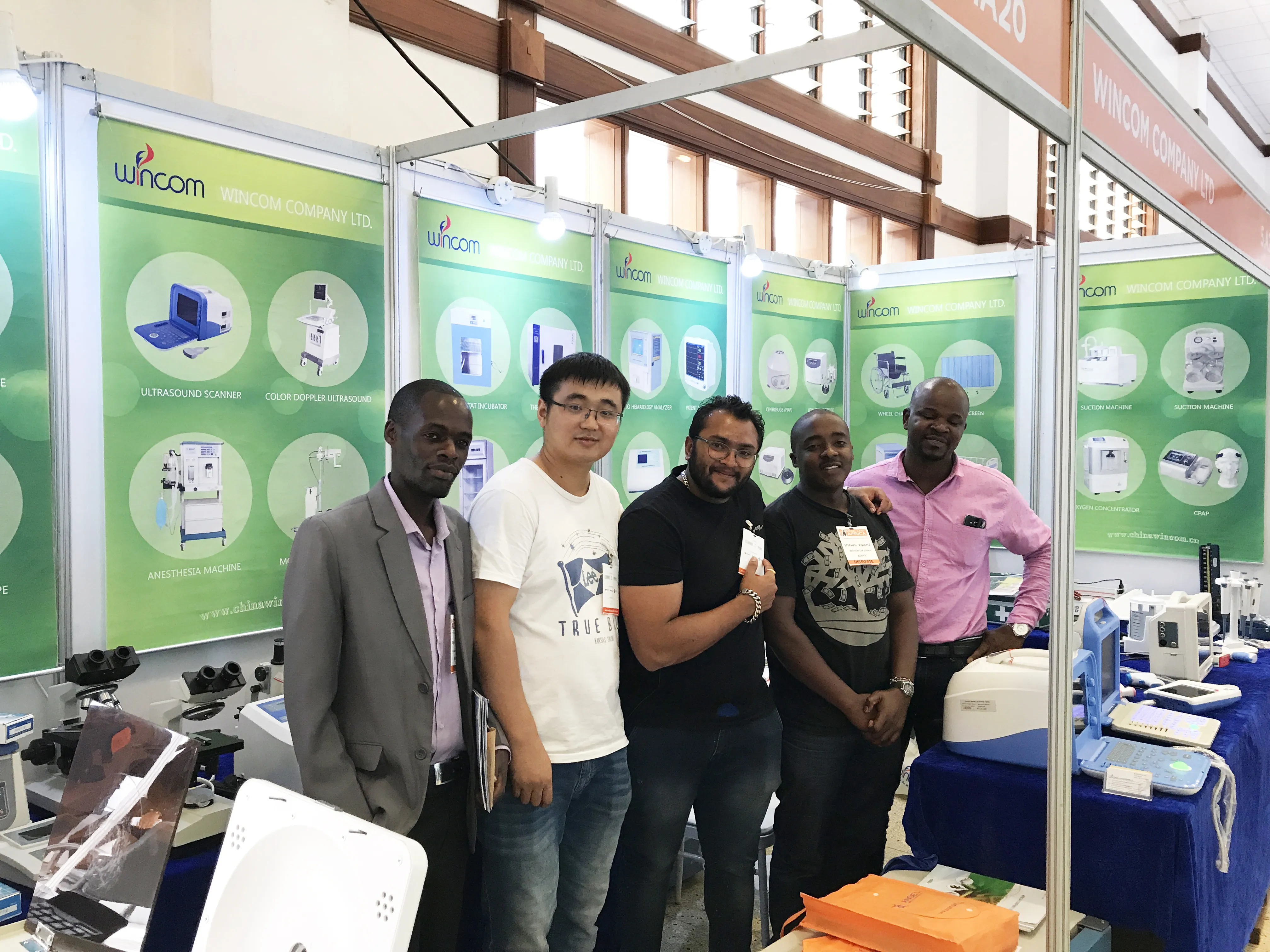 Wincom은 Medic East Africa (케냐)에 참석합니다.
