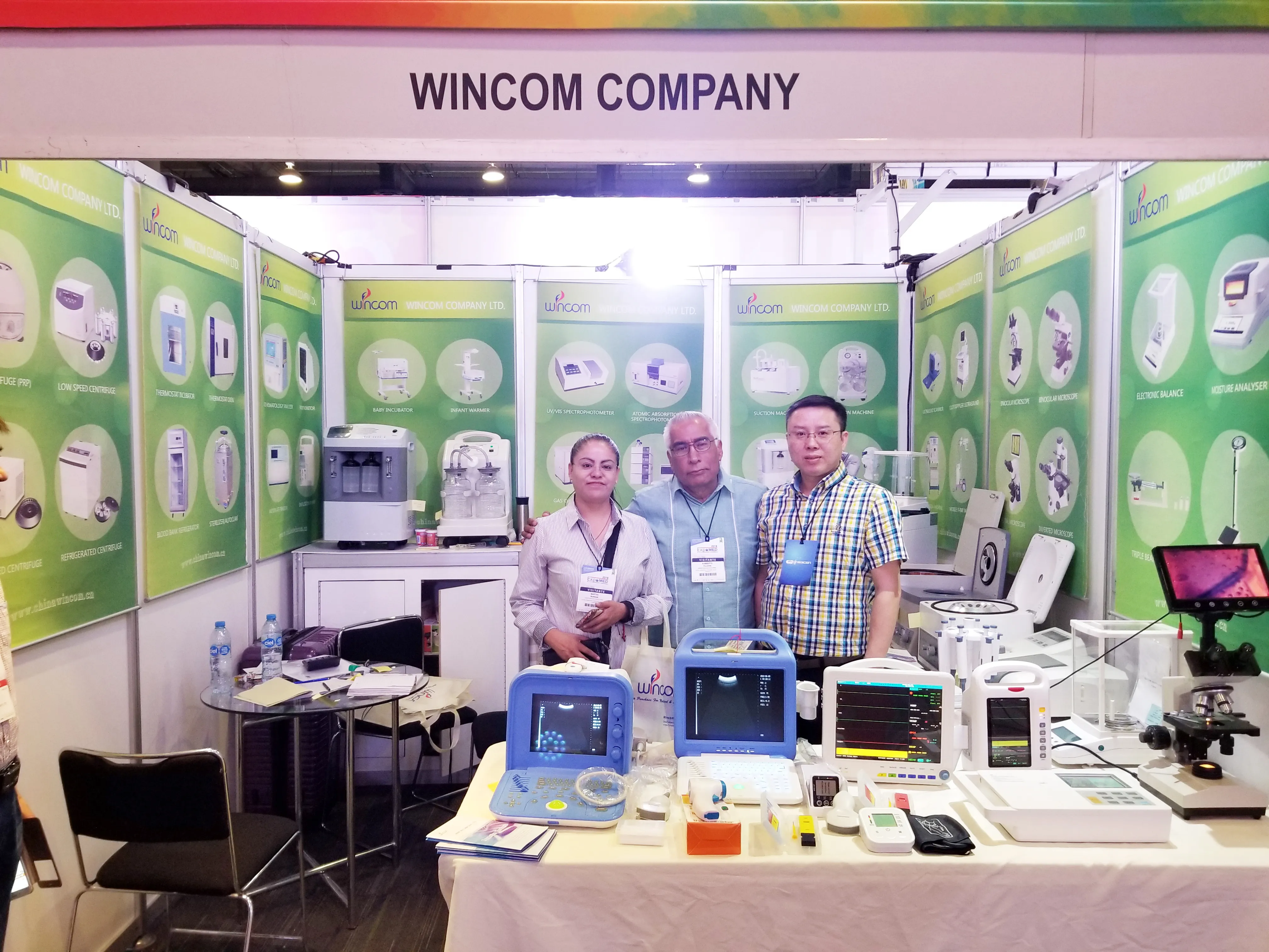 Wincom은 Expo Med (멕시코) 참석